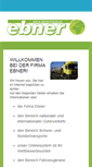 Mobile Screenshot of ebnertrans.at